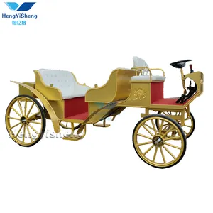 Düğün Victoria Buggy at çizilmiş arabaları satılık kraliyet at çizilmiş araba üreticisi