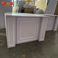 Table de mariage en acrylique avec éclairage LED, design moderne et élégant, en PVC et acrylique blanc, pour la décoration de mariage – Offre spéciale SMS