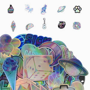 Durable a prueba de agua embalaje personalizado pegatina holográfica impresa - Product Image 5