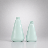 Flacon pompe en plastique 100ml 200ml vide pour cosmétiques, conteneur personnalisé avec logo pour emballage de shampoing, crème solaire, crème corporelle