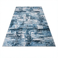 Tapis rectangulaire moderne en velours de soie, à poils ras, en polaire moelleuse, fabriqué à la machine, antidérapant, imprimé en 3D, pour chambre et salon