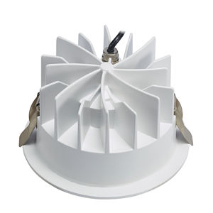 إضاءة سبوت <span class=keywords><strong>LED</strong></span> ديناميكية من سلسلة IP65 بقوة 12 واط، تصميم عصري 75 ملم، ألومنيوم مصبوب أبيض، 4000 كلفن، إضاءة <span class=keywords><strong>COB</strong></span> للمطبخ والحمام والمناطق الرطبة - Product Image 4