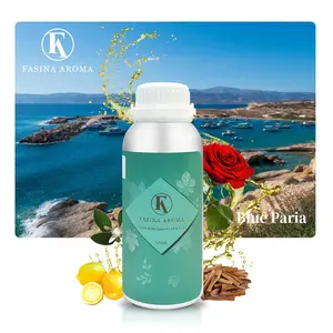 Aceite aromático para máquina de aroma, Paria azul océano, oud, aceites esenciales, venta al por mayor