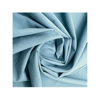Tissu jersey premium 100 % nylon teint pour garçons, résistant à l'abrasion, à petit motif quadrillé, poids moyen, entièrement imperméable, anti-plis