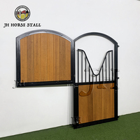 Porte de grange hollandaise en bois avec fenêtre de toit stable, interface stable, avec loquet en laiton massif, portes de stalles pour chevaux à vendre