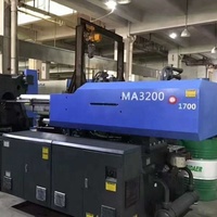 Machine de moulage par injection horizontale d'occasion Haitian MA3200/1700 première génération avec composants PLC