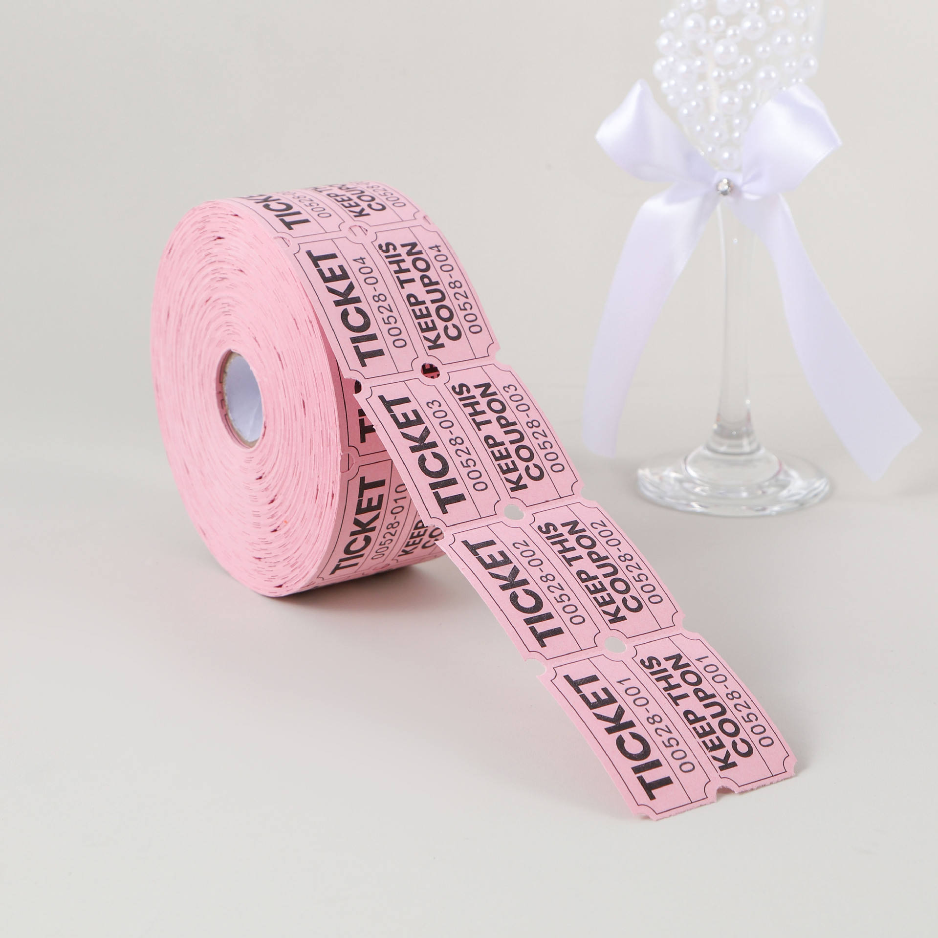 Pink-500 pairs 500 sheets/roll-85cm diameter-5cm thickness