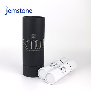 China Shenzhen Recycled Cosmetic <b>Bottles</b> with Customized Size Gold Foil Custom Logo Printing UV Coated Craft Paper Tube - Product Image 2