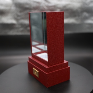 Hộp nước hoa da nhỏ gọn và di động với gương, gương để bàn tùy chỉnh, hộp nước hoa bằng da cho quà tặng và quà tặng - Product Image 2