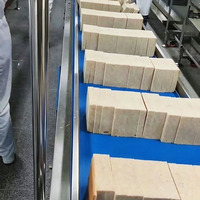 Ligne de production industrielle de sandwichs, trancheuse à pain, coupeuse, étaleur, équipement d'assemblage et de fabrication pour les sandwicheries et les boulangeries