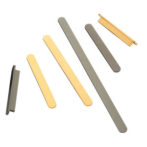 LGEDIS Cabinet Door <b>Handles</b> Aluminum Alloy Minimalist Bar Shape Drawer Furniture Hardware - Product Image 3