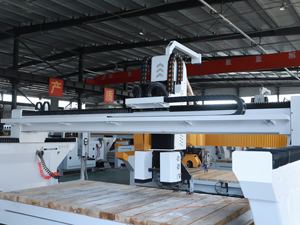 Machine de découpe de <span class=keywords><strong>pierre</strong></span> à 5 axes 3220 CNC pour la gravure de pierres tombales en marbre et quartz - Product Image 5