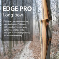 Arco Largo de Caza Edge Pro de Old Mountain Archery con Nueva Tecnología y Fabricación Profesional