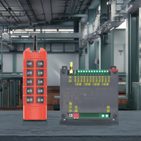 Commutateur de télécommande sans fil 220V 4 voies Commutateur de télécommande industriel pour les lumières multi-circuits Max 10A Current