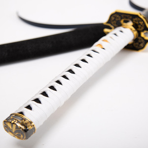Devil May Cry 5 Cosplay arma periférica Nero's Father Flame Demon Sword <span class=keywords><strong>espada</strong></span> de Anime sin afilar Metal tallado para Navidad - Product Image 2