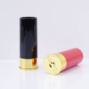 Juego de vasos de chupito de calibre 2oz de 4 vasos de chupito en forma de concha Bullet Cup 12 GA Vaso de chupito - Product Image 3