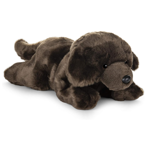 Peluche de Perro Labrador Chocolate con Orejas Caídas Ultra Suaves, Juguete de Peluche Mediano de 14 Pulgadas, Cachorro Acogedor para Cama, Diseño de Dibujos Animados - Product Image 1