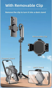Trípode portátil para Selfie Stick de 2025, con soporte magnético para teléfono y control remoto para transmisión en vivo, nuevo <span class=keywords><strong>mini</strong></span> equipo - Product Image 6