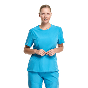 Uniformes de trajes de hospital con Top y pantalones de fregado 100% tela de algodón ropa cómoda y adecuada para usar como enfermera - Product Image 6