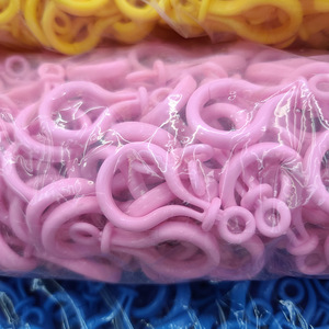 31*60mm acrylic lớn dày Bóng đèn hình tôm hùm <span class=keywords><strong>Clasp</strong></span> ánh sáng đầy màu sắc Bóng đèn hình dạng <span class=keywords><strong>Clasp</strong></span> cho Diy Keychain hành lý móc phụ kiện - Product Image 3