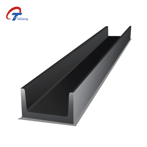 Precio de promoción canal C negro pulido arena <span class=keywords><strong>brillante</strong></span> explosión rayita superficie U200 canal para la fabricación de puentes - Product Image 3