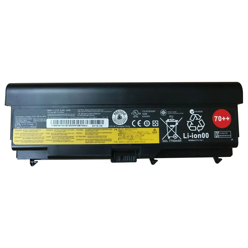 Battery For Laptop Laptop Battery T430 70++ 9 Cell Battery For Lenovo ThinkPad W530 L430 T530 L530 42T4235 45N1106 45N1107 45N1109 Battery