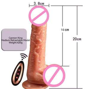 Dildo à télécommande - Silicone réaliste, texture douce, oscillation à 360°, chauffant, 10 modes de vibration, recharge USB, jouet pour adultes en vrac - Product Image 5