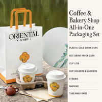 Gobelets en papier à double paroi rotatifs de 16 oz avec couvercles, personnalisables avec logo, pour boissons chaudes et froides (café, thé), emballage à emporter