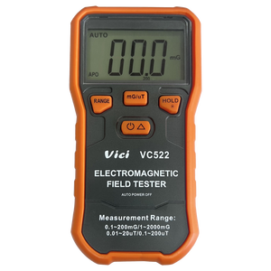 VICI VC522 GATO. III 1000V / CAT. Medidor de campo electromagnético <span class=keywords><strong>EMF</strong></span> digital portátil de 600V 2000mG Gauss 200uT Tesla <span class=keywords><strong>EMF</strong></span> <span class=keywords><strong>Tester</strong></span> - Product Image 1