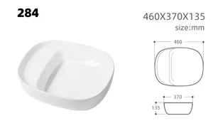 338A Wholesale Bathroom Big Size Oval Shape Cheap Art Basin In China