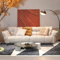 Canapé moderne en forme de nuage, style minimaliste, confortable, pour salon, meubles en tissu pour la maison