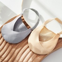 Chaussettes de bateau d'été pour femmes Chaussettes minces antidérapantes incapables de décoller Talons hauts Chaussettes invisibles