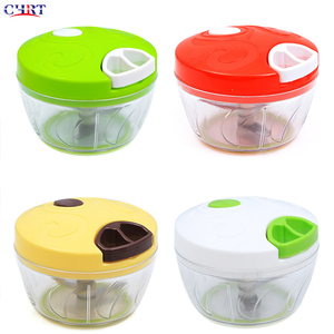 CHRT-pequeño Cortador Manual multifunción para carne, verduras, ajo, <span class=keywords><strong>picadora</strong></span> rápida de alimentos - Product Image 1