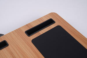 Vendita calda nero porta Notebook <span class=keywords><strong>portatile</strong></span> <span class=keywords><strong>PC</strong></span> <span class=keywords><strong>portatile</strong></span> tavolo con multiuso materiale MDF vassoio per uso domestico letto - Product Image 4