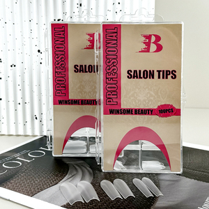 <span class=keywords><strong>Faux</strong></span> <span class=keywords><strong>ongles</strong></span> de luxe en <span class=keywords><strong>acrylique</strong></span> à couverture complète pour salon, avec embouts mats complets, forme Stiletto, en <span class=keywords><strong>gel</strong></span> souple, 120 pièces - Product Image 3