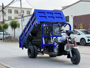 รถสามล้อเครื่องยนต์เบนซิน 5 ล้อ พร้อมกระบะยกเทสำหรับขนส่งสินค้า - Product Image 6