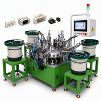 Machine d'assemblage de connecteurs entièrement automatique QFW, 200 pièces/min, équipement de composants électroniques contrôlé par PLC