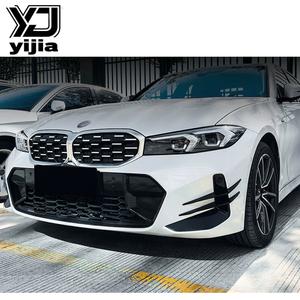 Yijia Cocok untuk BMW Seri 3 G20 G21 LCI 2023+ Model <span class=keywords><strong>M</strong></span> Sport Pola Karbon Pisau Angin Depan Lubang Udara Aksesoris Eksterior - Product Image 5