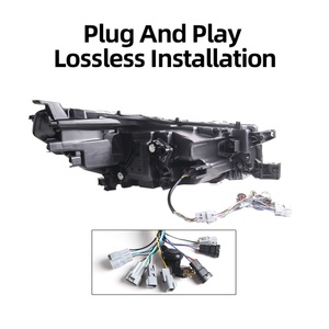 SANVI ไฟหน้า LED DRL LED Light high LOW Beam ชุดประกอบไฟหน้าสำหรับ Toyota HILUX 2020-2024ใหม่ - Product Image 5