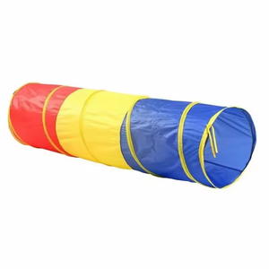 Tienda de Campaña Infantil Unisex con Forma de Castillo y Túnel, Juguete Deportivo Suave de <span class=keywords><strong>Tela</strong></span> de Poliéster para Exteriores, Casa de Juegos para <span class=keywords><strong>Niños</strong></span> - Product Image 3