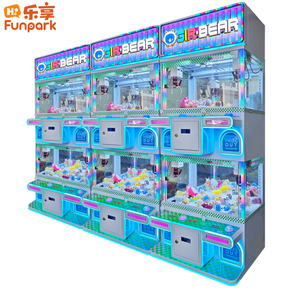 Funpark SIR BEAR Macchina Acchiappapupazzi a Doppio Strato per 4 Giocatori, a Moneta, Macchina Arcade Acchiappapupazzi - Product Image 3
