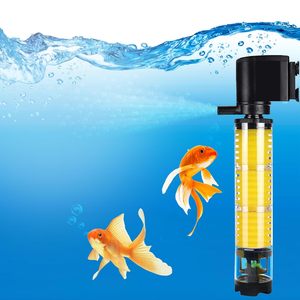 Système de filtration interne longue portée Premium 9908 pour aquarium – Filtre puissant pour aquarium avec filtration mécanique, biologique et oxygénation - Product Image 1