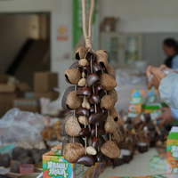 Indonesische fruitenschelp bel DIY handbel materiaal