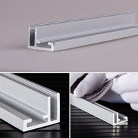 Bingkai Poster Aluminium 17mm, Bingkai Light Box Kain untuk Iklan, Tanpa Lampu, untuk Toko Kecantikan, Produksi China