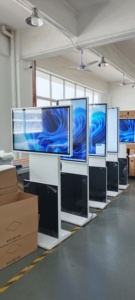 ขาตั้งตู้โชว์ขนาด43นิ้วหมุนได้หน้าจอแสดงผลโฆษณาแบบหมุนได้180องศา - Product Image 5