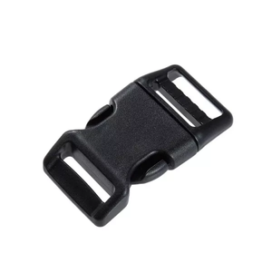 Hebilla de liberación lateral ajustable AT505-100-NL, deslizador cuadrado de plástico de color, nuevas hebillas de plástico seguras con cierre para equipaje y mochilas - Product Image 1