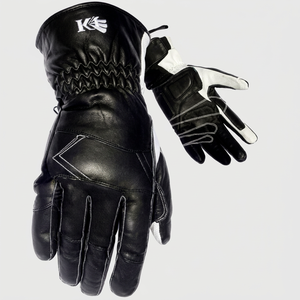 Gants de moto de haute qualité, nouveau style, en cuir, imperméables, respirants, à doigts complets, pour sports de plein air, avec poignées thermiques - Product Image 1