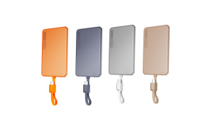 พาวเวอร์แบงค์แม่เหล็กคุณภาพสูง บางเฉียบ ความจุ 3000mAh ชาร์จเร็ว 22.5W พร้อมสายชาร์จในตัว - Product Image 6