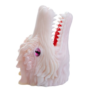 Masturbador Masculino GEEBA con Cabeza de Dragón Blanca, Masturbador Peludo, Estimulador de Silicona, Masajeador de Pene, Juguetes Sexuales para Hombres - Product Image 6
