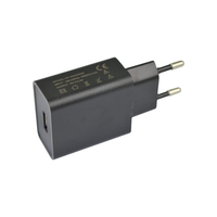 12W 5V 2,4A USB-Ladegerät DC 5,5*2,1mm Buchse US/EU/UK/AU-Stecker für LED-Streifen CCTV-Kamera CE FCC RoHS Zertifiziert, OEM Verfügbar